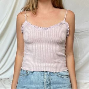 Free People pastel tie dye camisole XS
